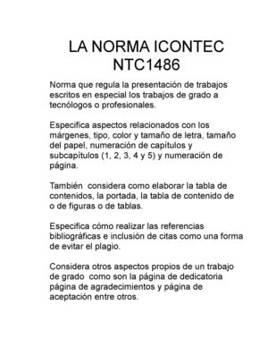 La Norma Icontec