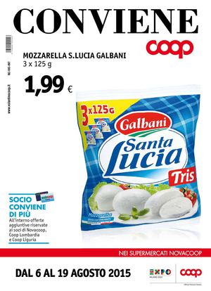 Volantino Coop Piemonte Dal 6 Al 19 Agosto