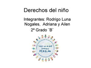 2° Derechos Del Niño 2015. 00