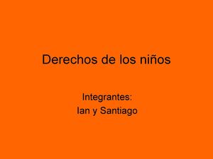 2° Derechos Del Niño 2015. 01