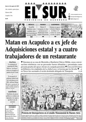 El Sur Jueves 06082015