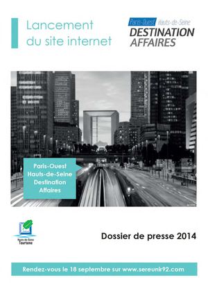 Lancement Site Tourisme D'affaires Dp