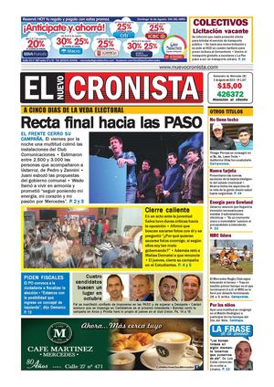 El Nuevo Cronista 03 08 2015