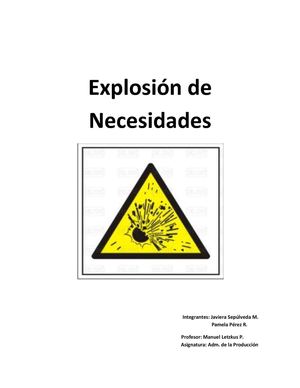 Explosión De Necesidades+final