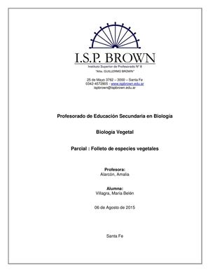 Parcial Vegetal (Folleto Especies Vegetales)