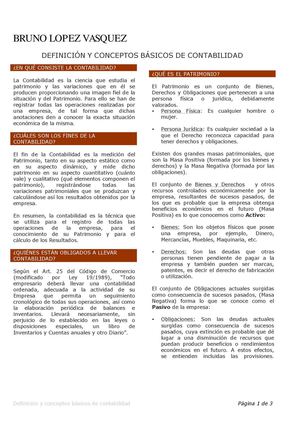 Conceptos Contabilidad