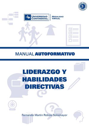 A0942 Liderazgo Y Habilidad Directiva MAU01