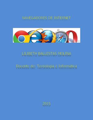 Navegadores De Internet