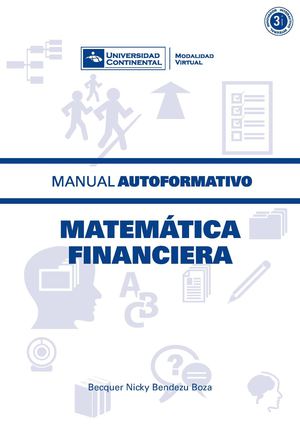 A0304 Matematica Financiera MAU01