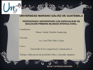mitos y leyendas chapines.