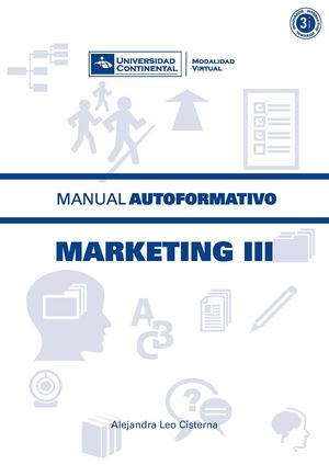 A0548 MA Marketing III ED1 V1 2014