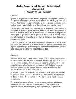 El Secreto De Las 7 Semillas