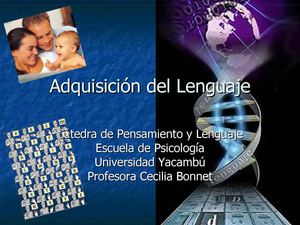 Adquisicion Del Lenguaje