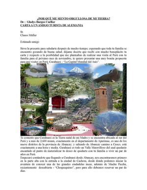 Conociendo Curahuasi Abancay Apurimac