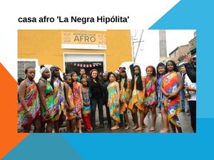 Casa Afro 'La Negra Hipólita'