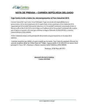 Calaméo - Nota De Prensa Nº 18