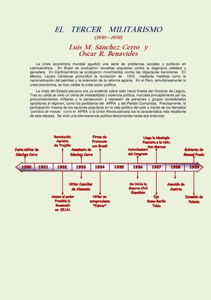El Tercer Militarismo Iv Secund 2015