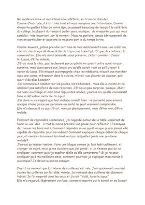 La Théorie Des Petites Cuillères