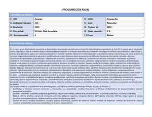 Documentos De Planificación Elaborado