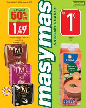 Oferta válida del 13 al 26 de agosto 2015