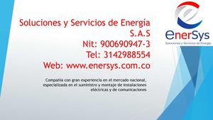 Brochure Enersys