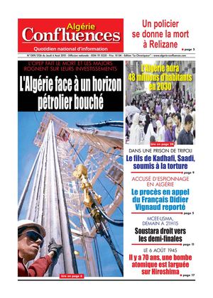 Algerie Confluences 06 Aout 2015