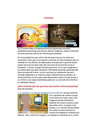 Grooming