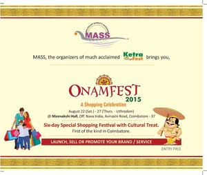 MASS - Onam Fest Brochure