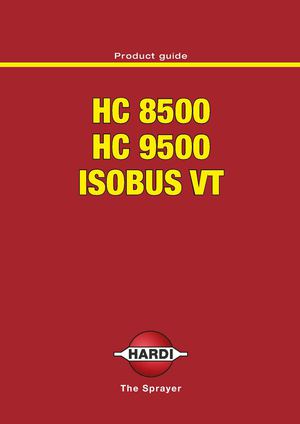 HC 8500 & HC 9500 Product guide
