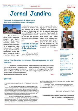 Jornal Jandira 1ª Edição