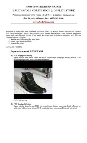 Jual Sepatu Polisi, 0857 4202 0200 (Indosat)