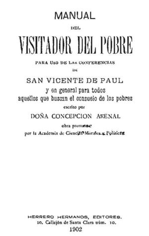 Manual Del Visitador Del Pobre Arenal