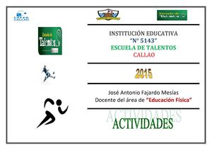 Actividades Y Test Del Atletismo En La Escuela De Talentos
