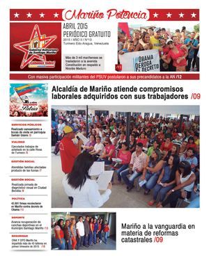 PERIODICO ABRIL 2015 AÑO II N°13