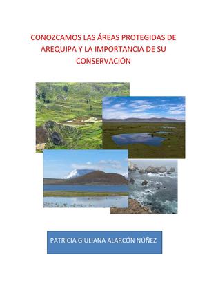 Conozcamos Las ÁReas Protegidas De Arequipa Y La Importancia De Su Conservación