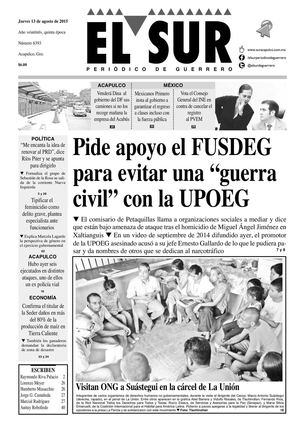 El Sur Jueves 13082015