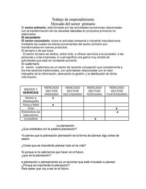 Trabajo De Emprendimiento