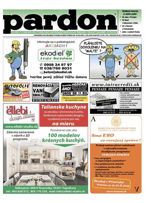 Pardon Topoľčany 33/2015