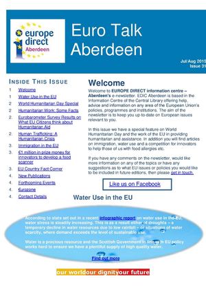 Euro Talk Aberdeen Issue 31 Jul Aug 2015