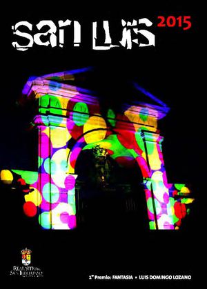 Programa de Fiestas San Luis 2015 en La Granja