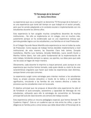 Experiencias Significativas Colegio Facundo Navas Mantilla