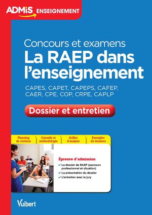 9782311202359 - RAEP dans l'enseignement