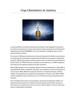 copa libertadores