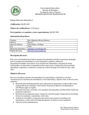 Olgamary Rivera Mate4023