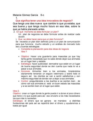 Melanie Gómez García 6c