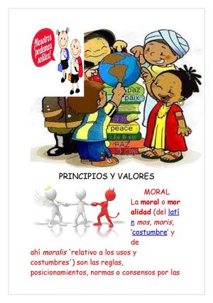 principios y valores