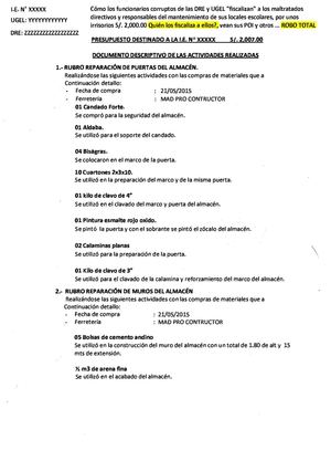 Modelo Infor Descriptivo