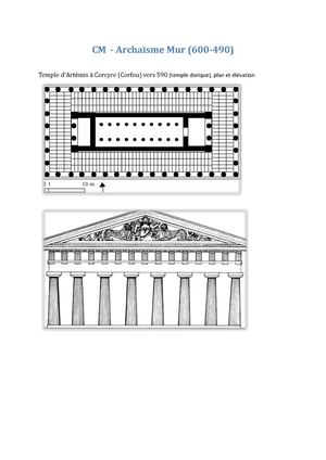 Liste Des Oeuvres Cm 5 Archaisme Mur