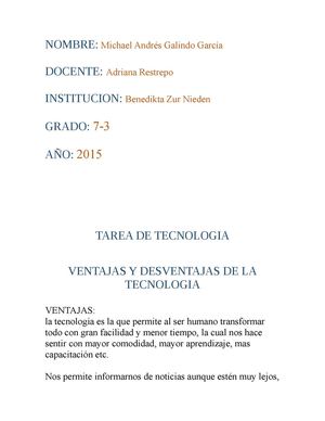 Ventajas Y Desventajas