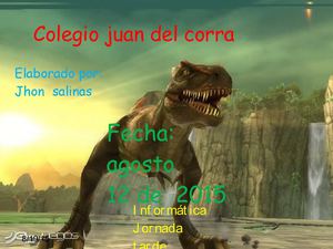 la vida de los dinosaurios